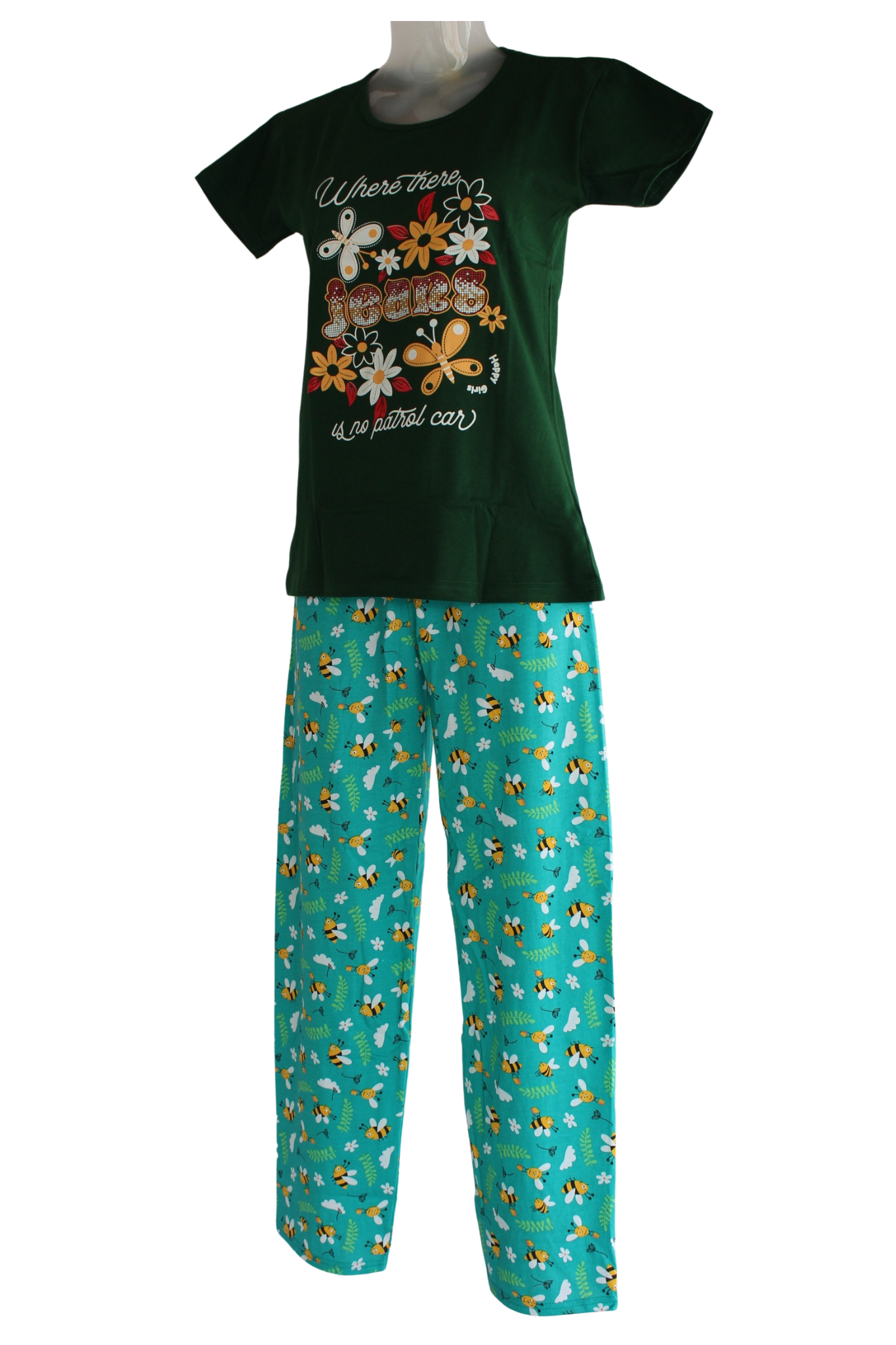 PRINCESS GIRL WEAR T-SHIRT WITH PANT ( Pack of 6 )
