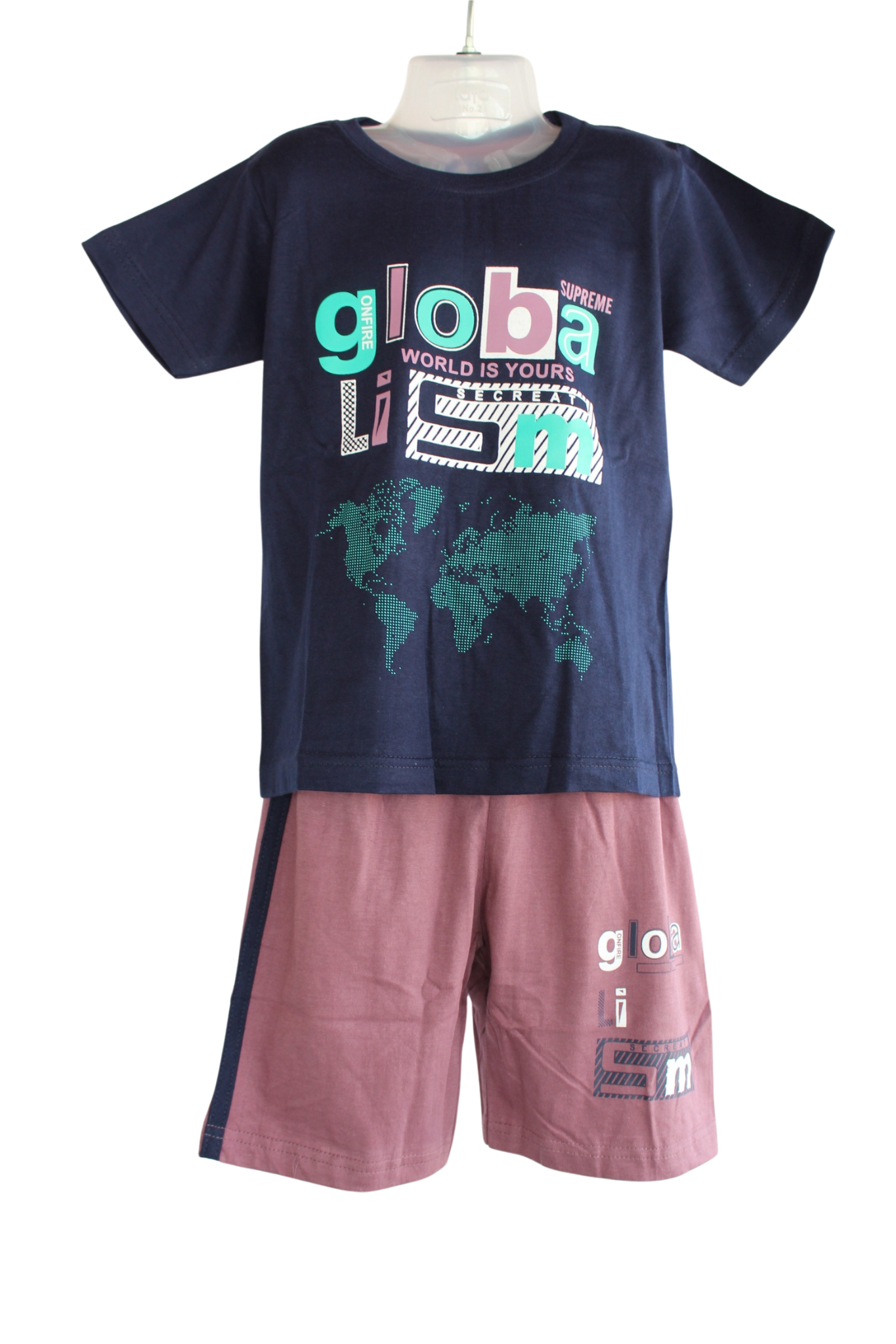 Maha Boys Set ( T-Shirt and Shorts) ( Pack of 6 )