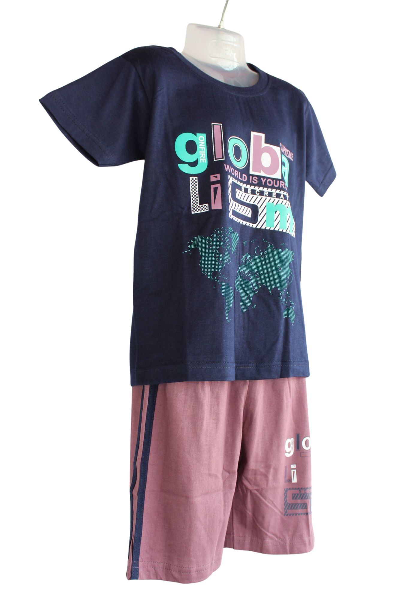 Maha Boys Set ( T-Shirt and Shorts) ( Pack of 6 )