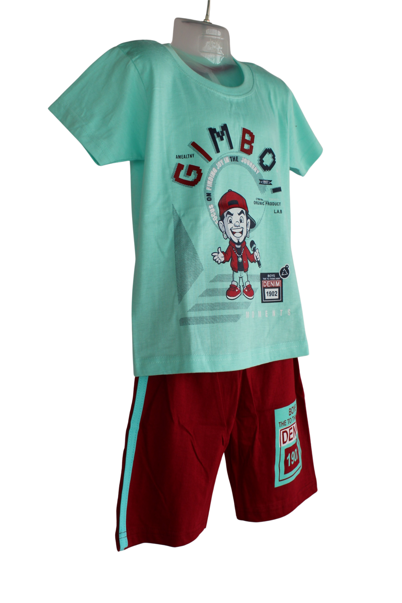 Maha Boys Set ( T-Shirt and Shorts) ( Pack of 6 )