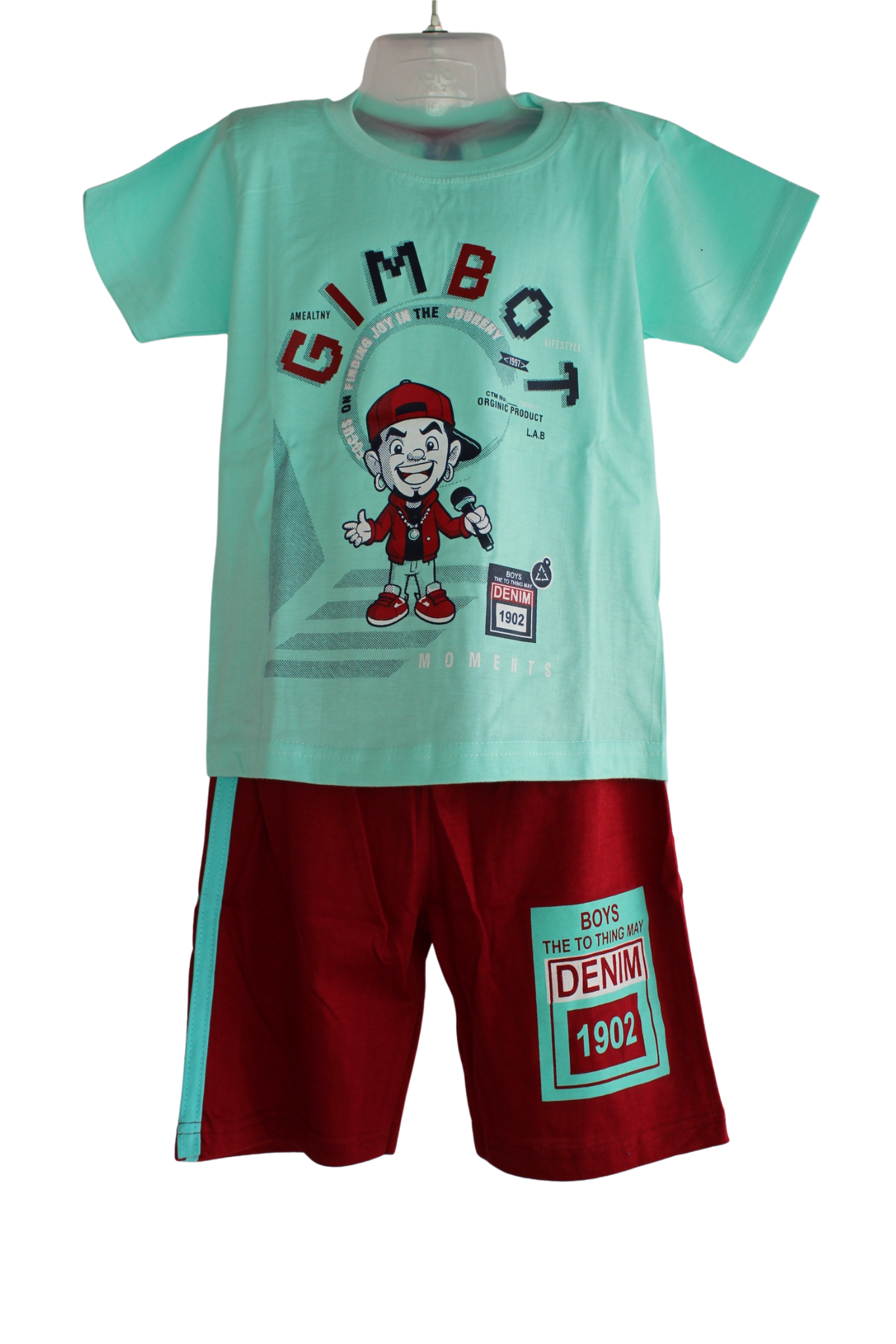 Maha Boys Set ( T-Shirt and Shorts) ( Pack of 6 )