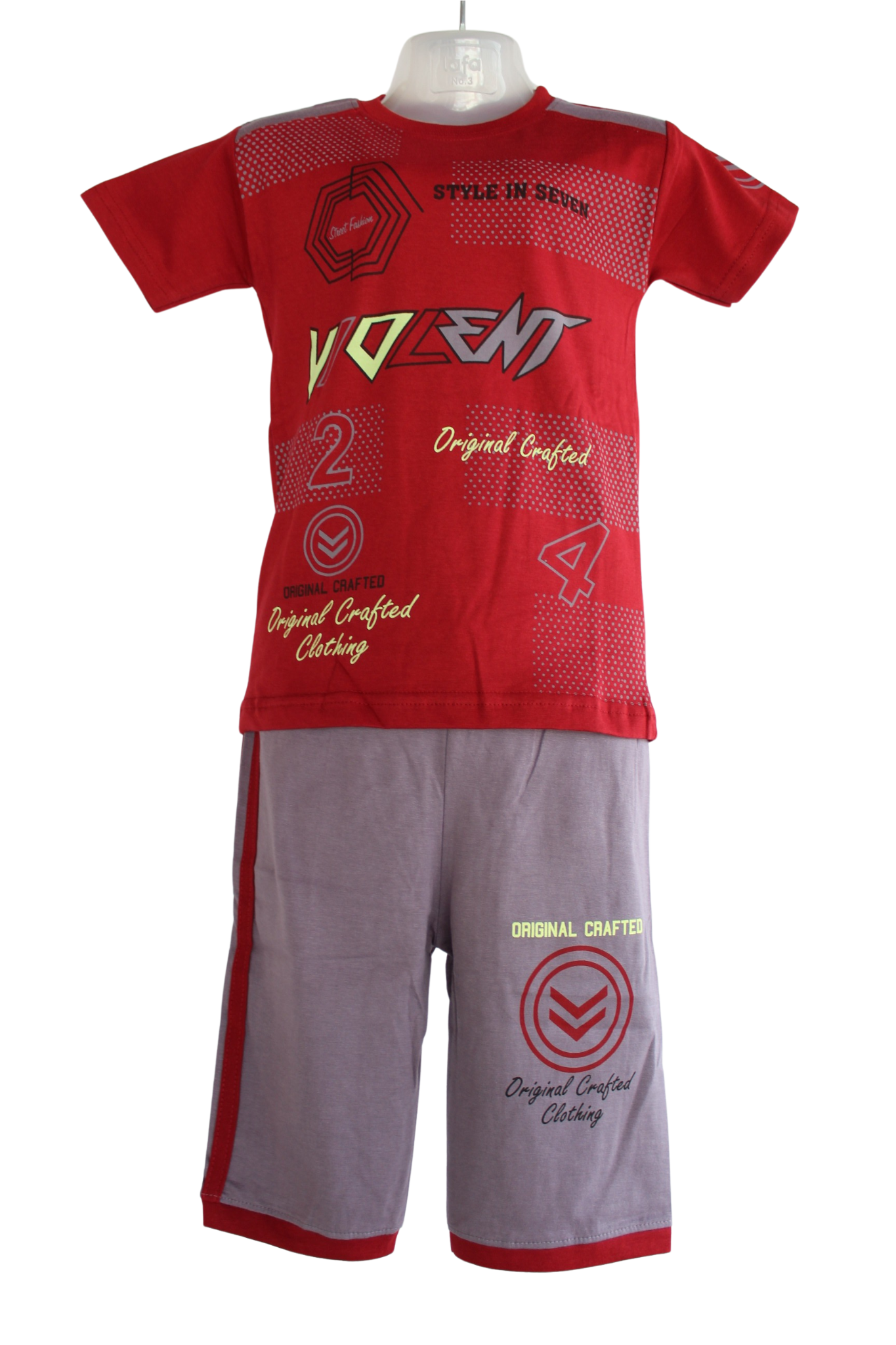 Fisher Kids Wear - Boys RNS SET ( T-Shirt and Shorts ) ( Pack of 6 )
