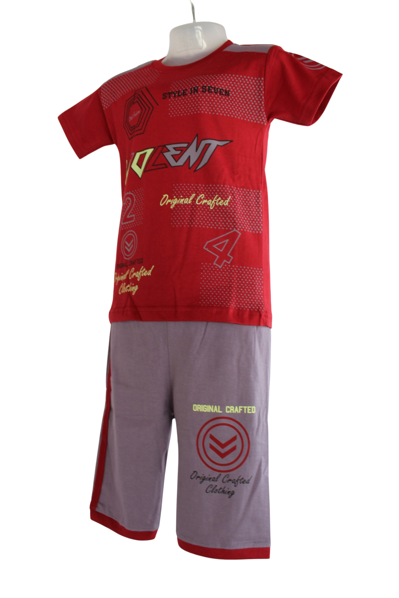 Fisher Kids Wear - Boys RNS SET ( T-Shirt and Shorts ) ( Pack of 6 )