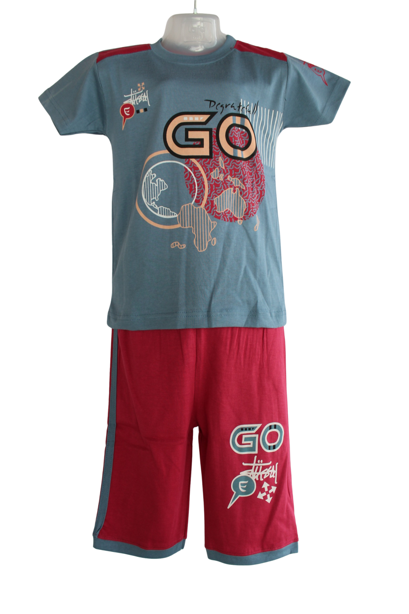 Fisher Kids Wear - Boys RNS SET ( T-Shirt and Shorts ) ( Pack of 6 )