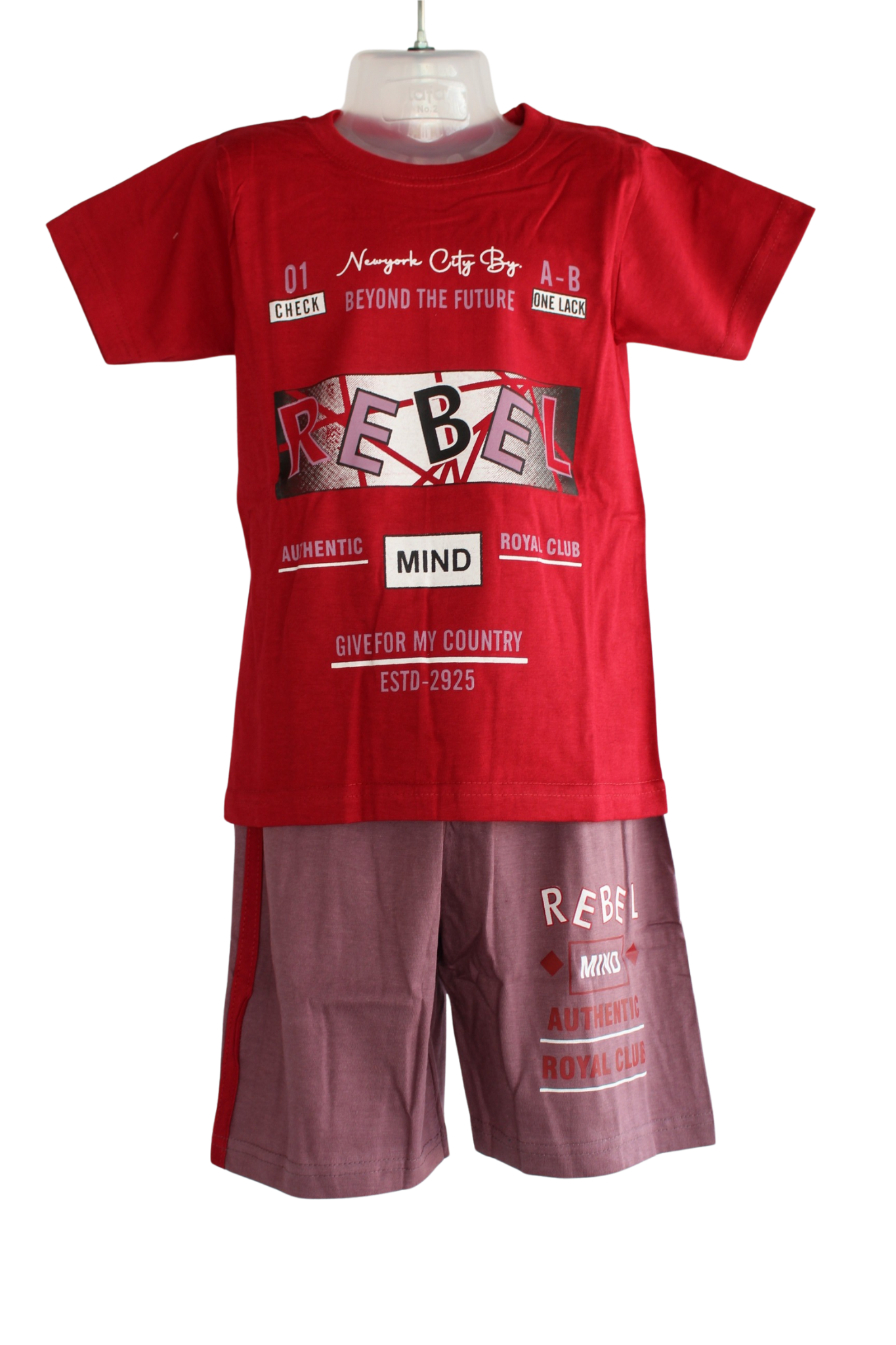 Maha Boys Set ( T-Shirt and Shorts) ( Pack of 6 )