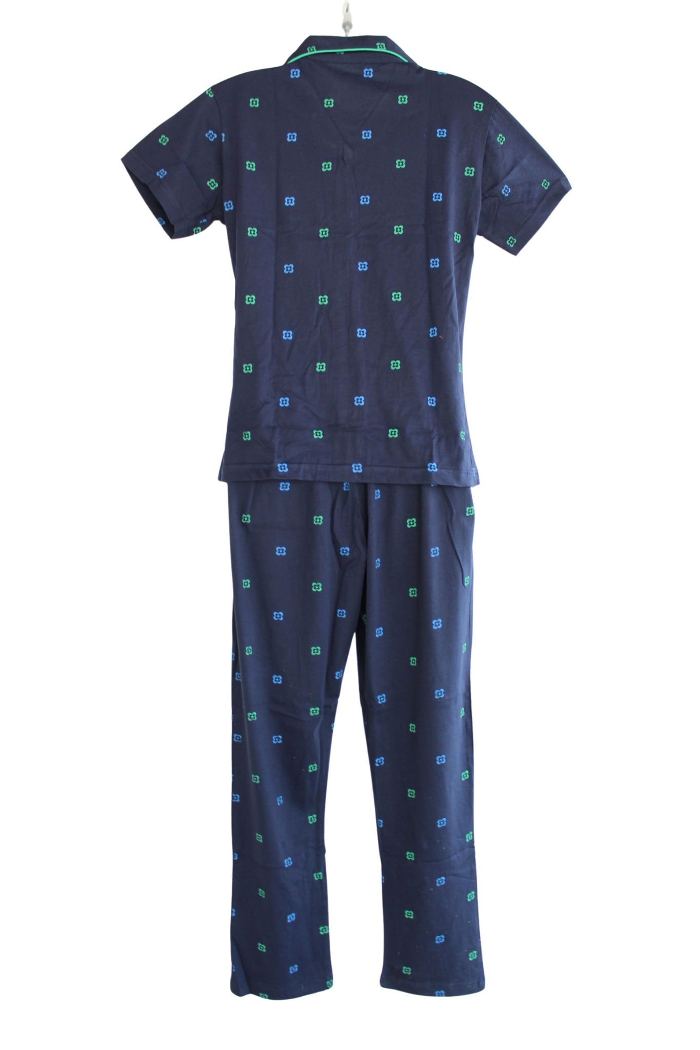 PRINCESS COLLAR PYJAMA SET WITH POCKET ( Pack of 6 )