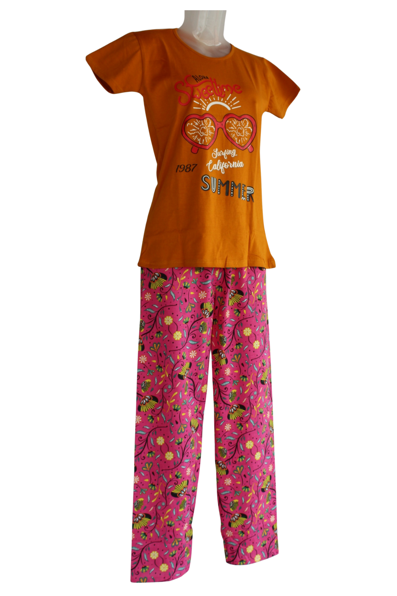 PRINCESS GIRL WEAR T-SHIRT WITH PANT ( Pack of 6 )