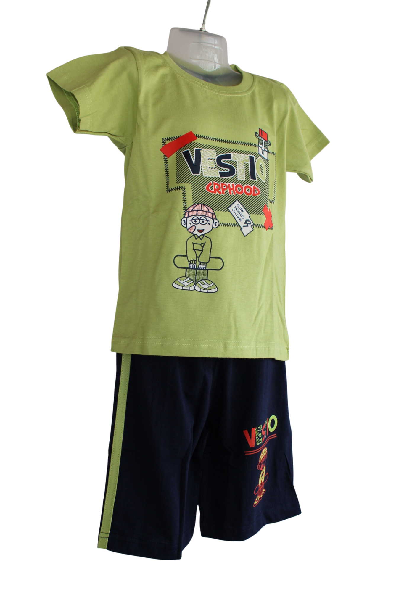 Maha Boys Set ( T-Shirt and Shorts) ( Pack of 6 )