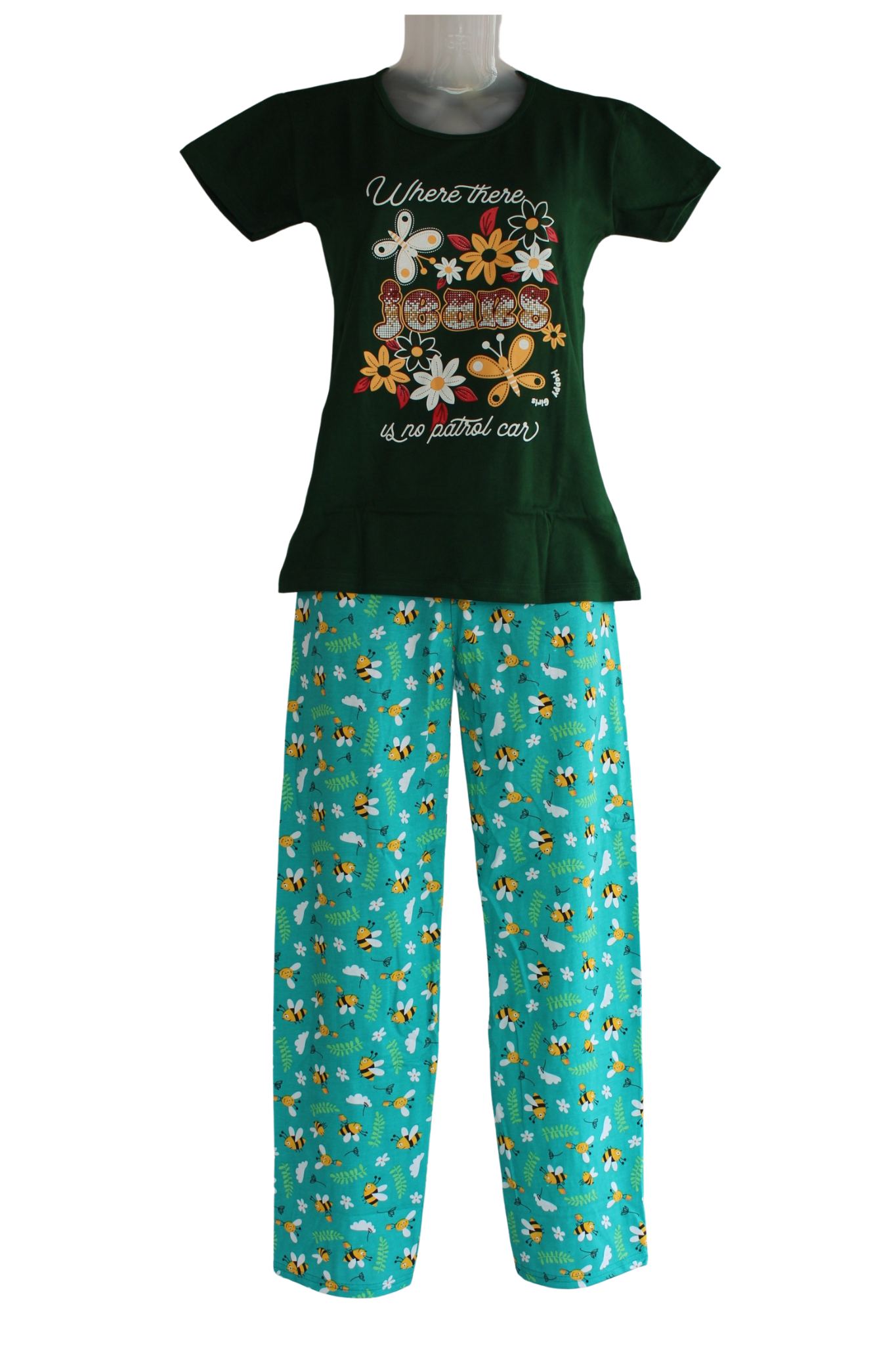 PRINCESS GIRL WEAR T-SHIRT WITH PANT ( Pack of 6 )
