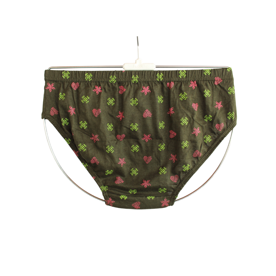 SLG LADIES PANTIES PRINT ( Pack of 10 ) ( 5 Colors x 2 )