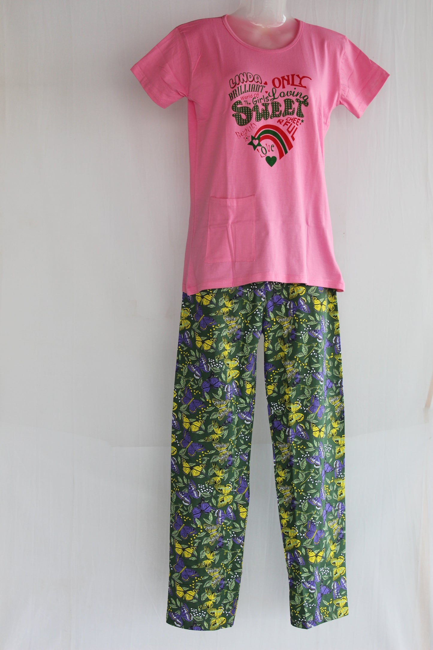 Princess Ladies Night Wear Set β T-Shirt & Pant (Pack of 6)