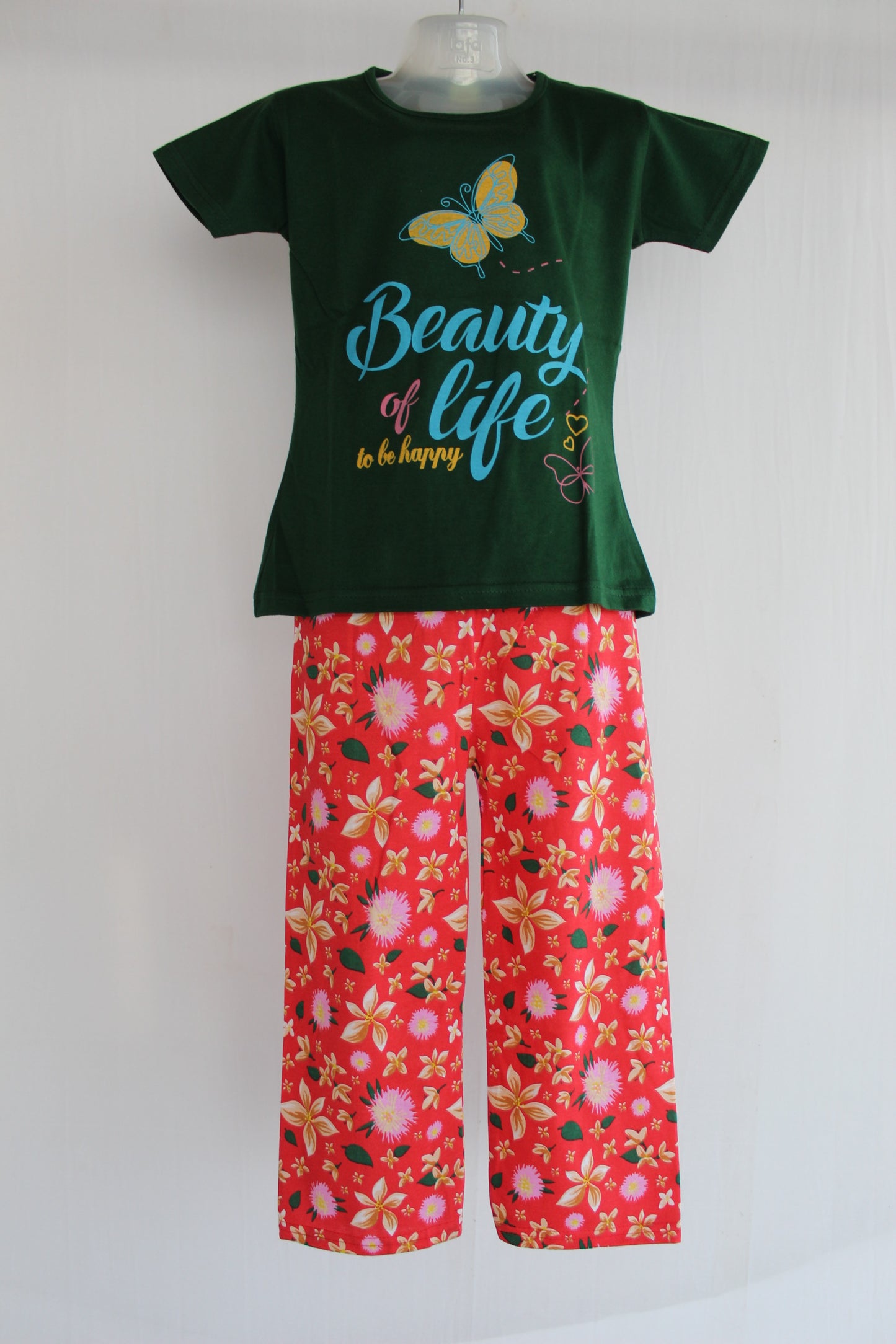 Princess Ladies Night Wear Set with Pocket β T-Shirt & Pant (Pack of 6)