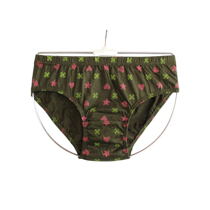 SLG LADIES PANTIES PRINT  ( Pack of 10 ) ( 5 Colors x 2 )