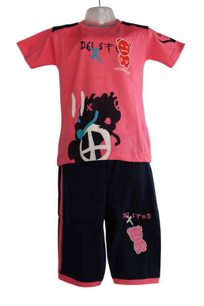 Fisher Kids Wear - Boys RNS SET ( T-Shirt and Shorts ) ( Pack of 6 )