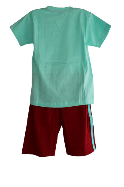 Maha Boys Set ( T-Shirt and Shorts) ( Pack of 6 )