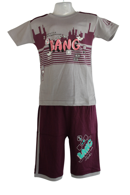 Fisher Kids Wear - Boys RNS SET ( T-Shirt and Shorts ) ( Pack of 6 )