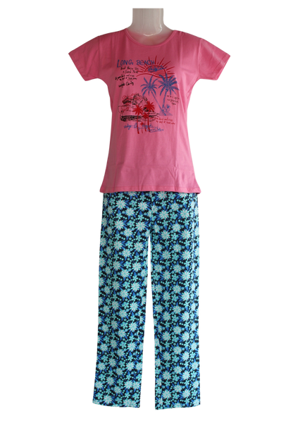 PRINCESS GIRL WEAR T-SHIRT WITH PANT ( Pack of 6 )