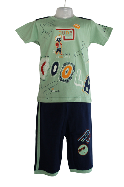 Fisher Kids Wear - Boys RNS SET ( T-Shirt and Shorts ) ( Pack of 6 )
