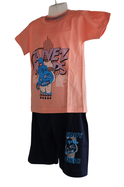 Maha Boys Set ( T-Shirt and Shorts) ( Pack of 6 )
