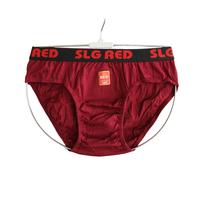 SLG RED BRIEF  ( Pack of 10 ) ( 5 Colors x 2 )