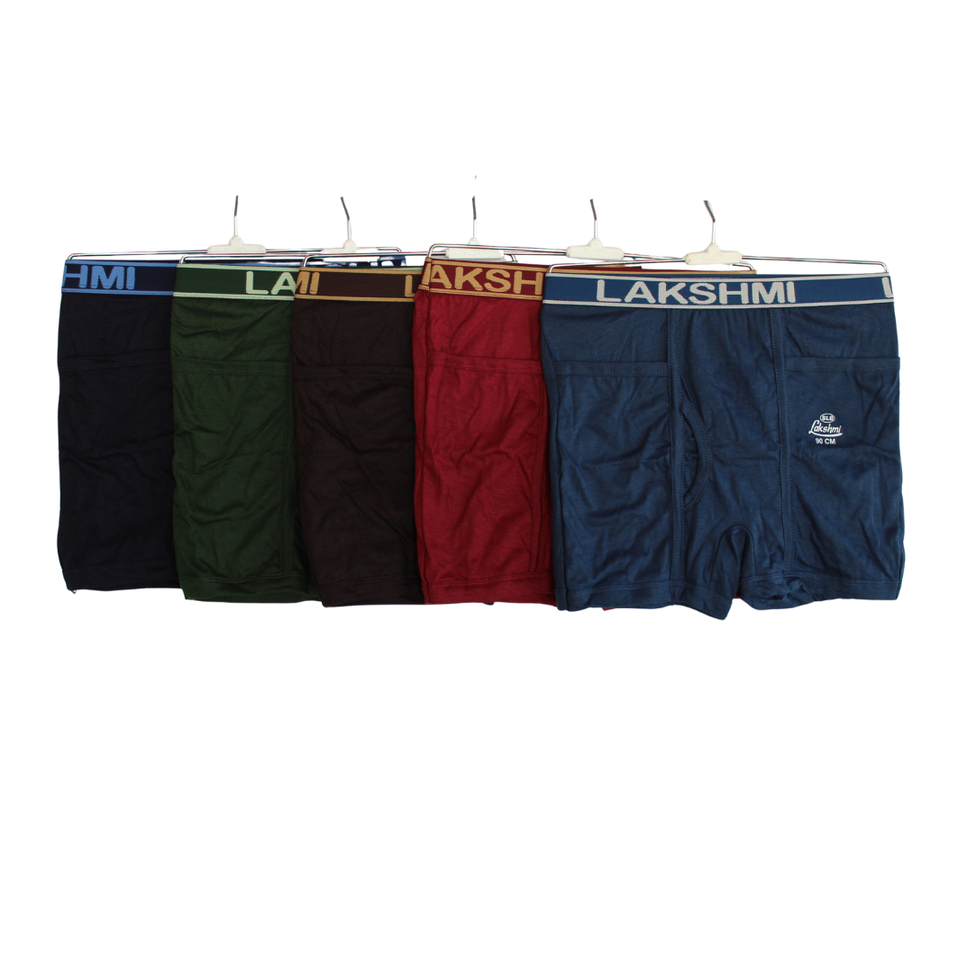 LAKSHMI TOP TRUNKS ( Pack of 10 ) ( 5 Colors x 2 )