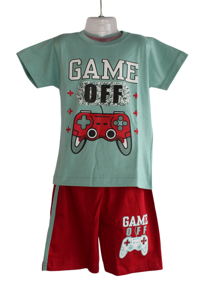 Maha Boys Set ( T-Shirt and Shorts) ( Pack of 6 )