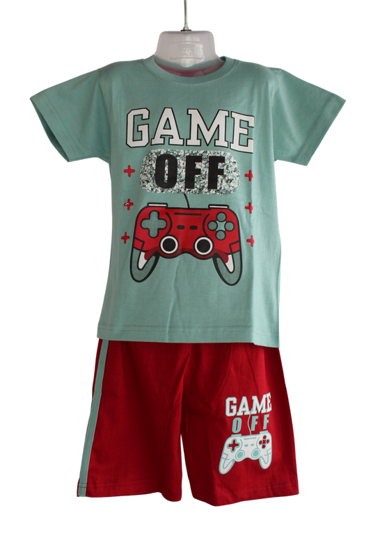 Maha Boys Set ( T-Shirt and Shorts) ( Pack of 6 )