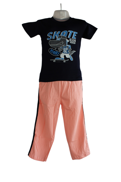 Mahi Boys Set ( T-Shirt and  Pant ) ( Pack of 6 )