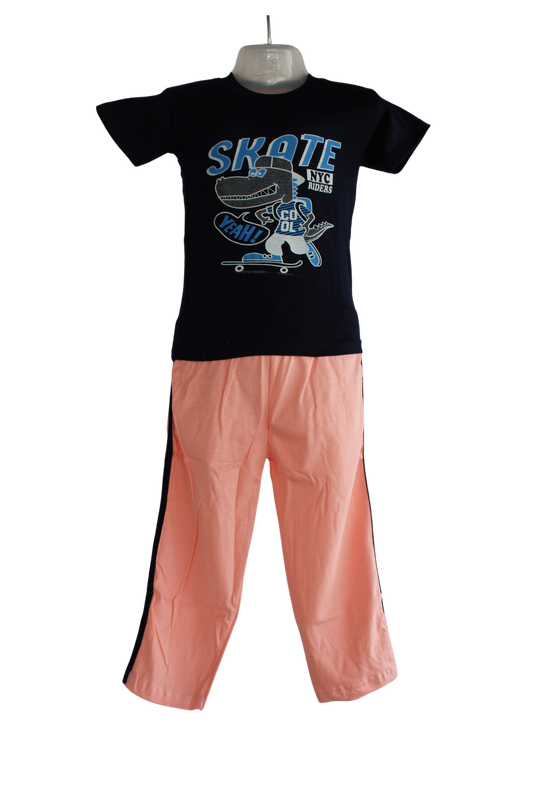 Mahi Boys Set ( T-Shirt and  Pant ) ( Pack of 6 )