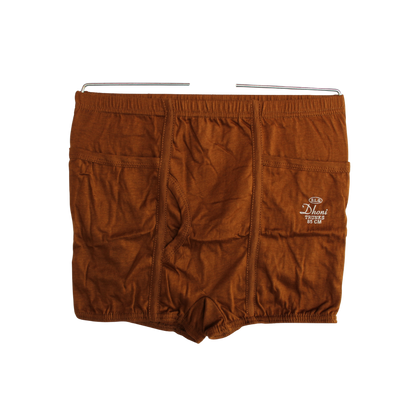 DHONI TRUNKS WITH POCKET( Pack of 10 ) ( 5 Colors x 2 )