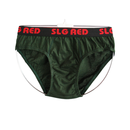 SLG RED BRIEF  ( Pack of 10 ) ( 5 Colors x 2 )
