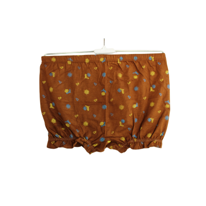 BABY GOLD BLOOMER PRINT ( Pack of 10 ) ( 5 Colors x 2)