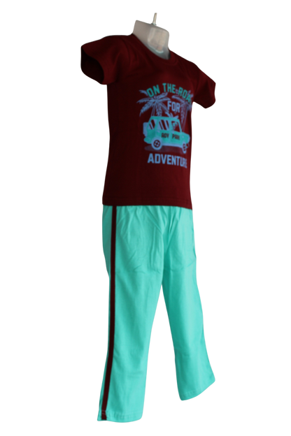 Mahi Boys Set ( T-Shirt and  Pant ) ( Pack of 6 )