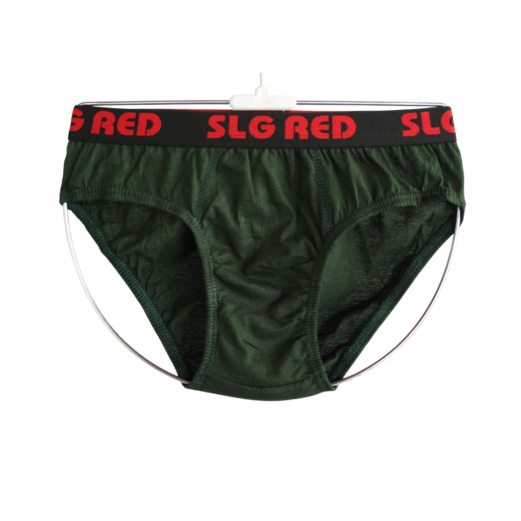 SLG RED BRIEF  ( Pack of 10 ) ( 5 Colors x 2 )