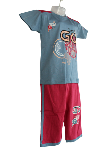 Fisher Kids Wear - Boys RNS SET ( T-Shirt and Shorts ) ( Pack of 6 )