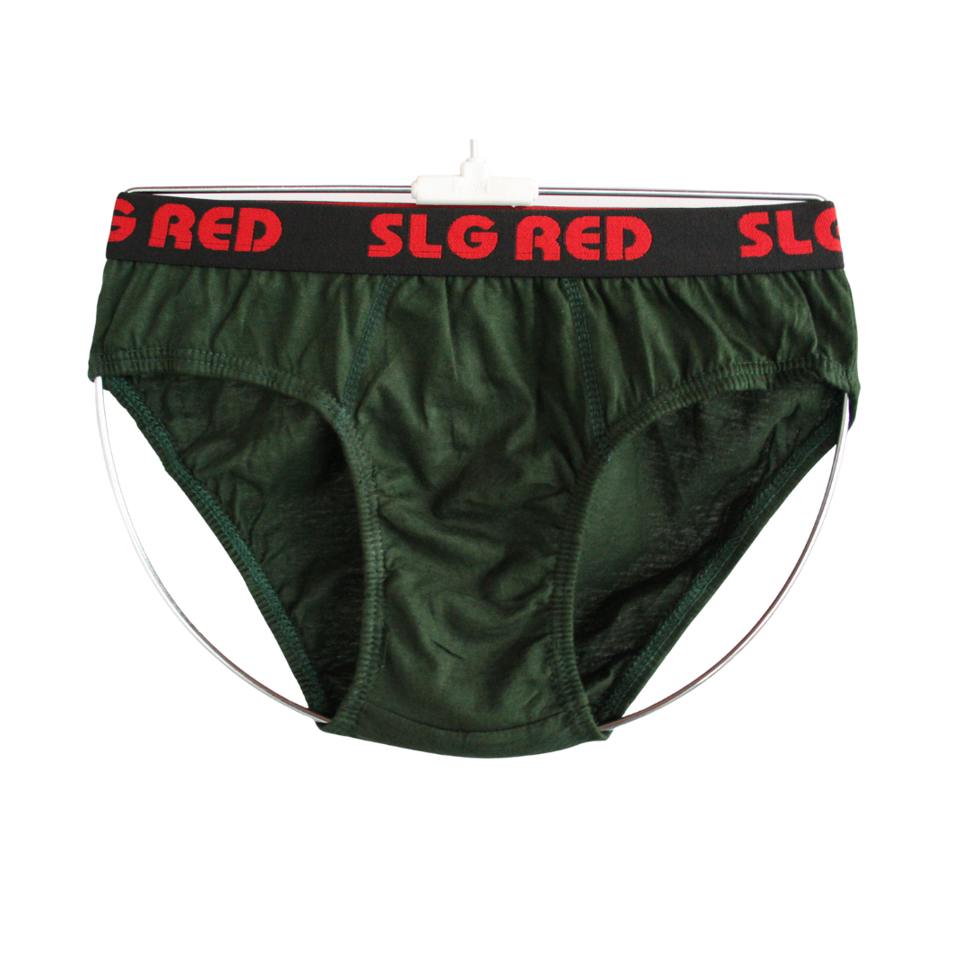 SLG RED BRIEF  ( Pack of 10 ) ( 5 Colors x 2 )