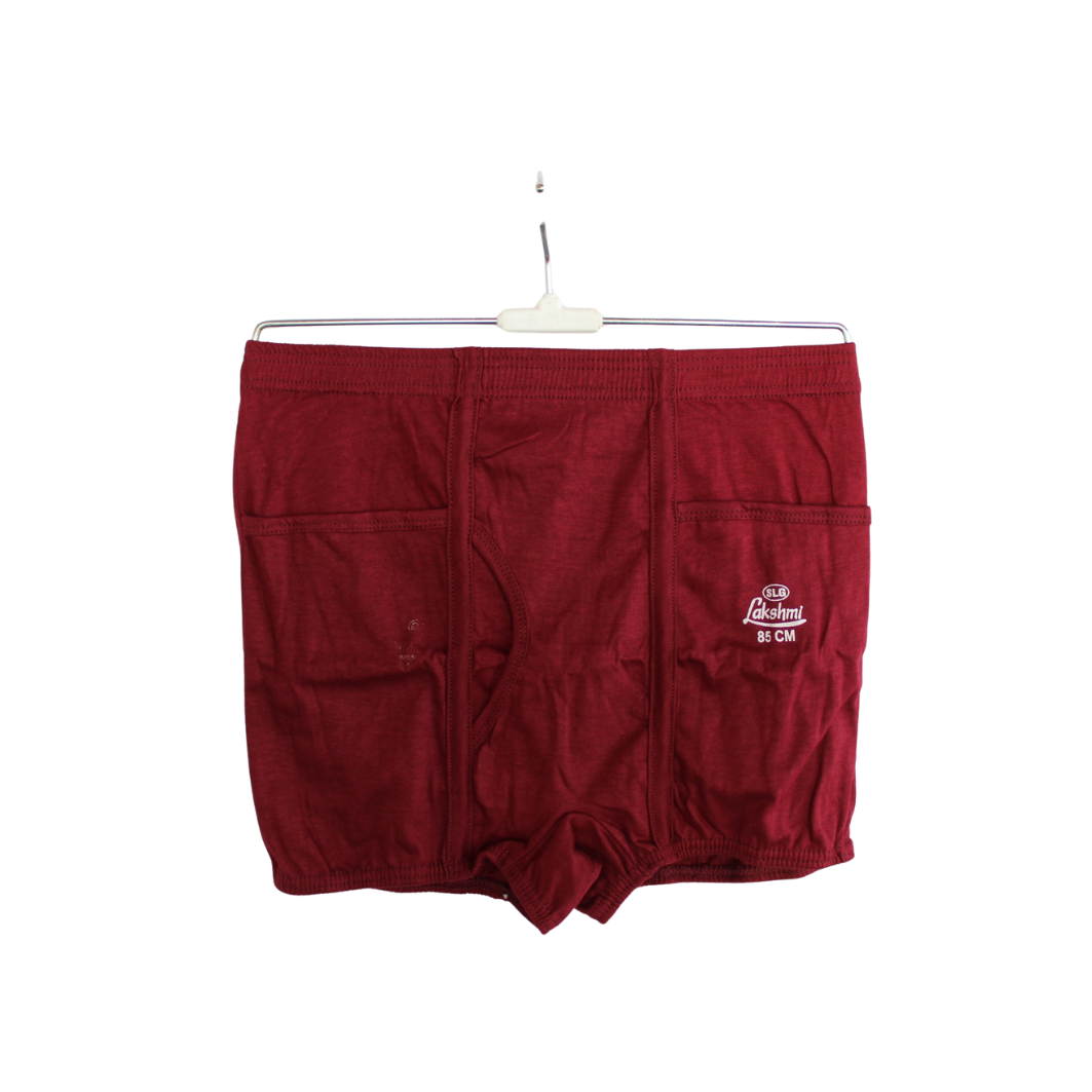 LAKSHMI POCKET TRUNKS ( Pack of 10 ) ( 5 Colors x 2 )
