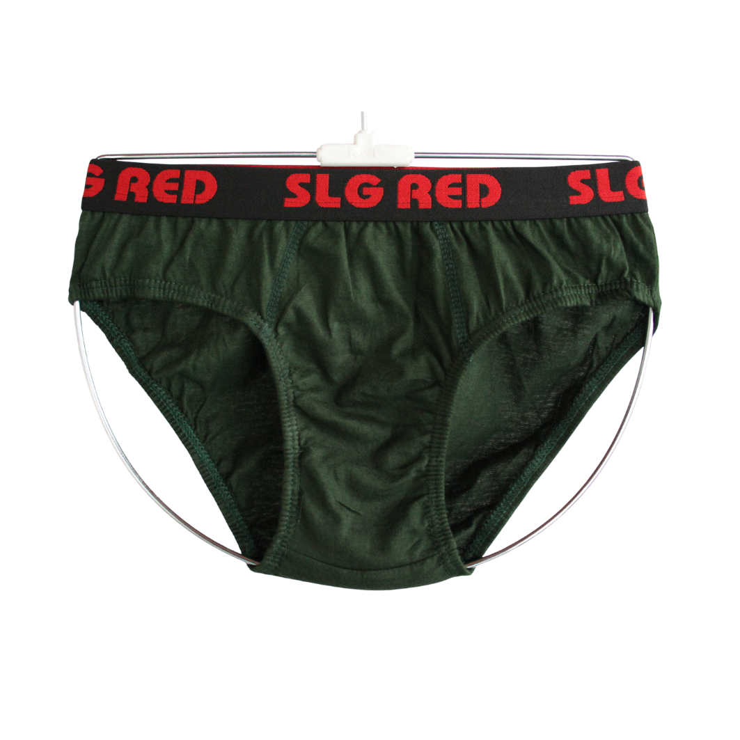 SLG RED BRIEF  ( Pack of 10 ) ( 5 Colors x 2 )