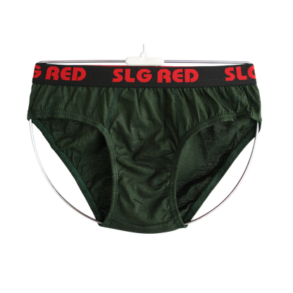 SLG RED BRIEF  ( Pack of 10 ) ( 5 Colors x 2 )