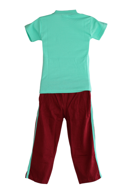 Mahi Boys Set ( T-Shirt and  Pant ) ( Pack of 6 )