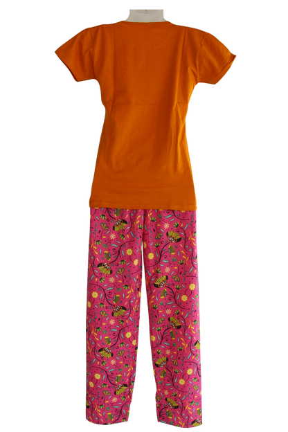 PRINCESS GIRL WEAR T-SHIRT WITH PANT ( Pack of 6 )