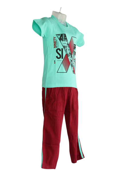 Mahi Boys Set ( T-Shirt and  Pant ) ( Pack of 6 )