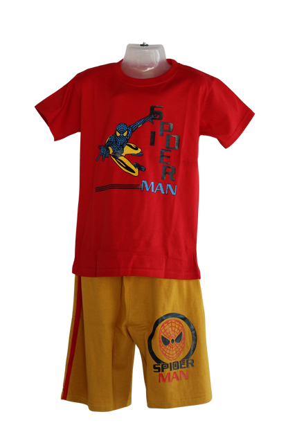 Mahi Boys Set (T-Shirt and Shorts ) ( Pack of 6 )