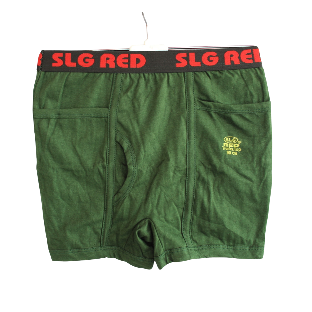 SLG RED TOP TRUNKS  ( Pack of 10 ) ( 5 Colors x 2 )