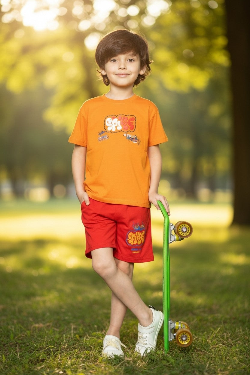 Super Comfortable Boys T-Shirt & Shorts Set – Perfect Outfit