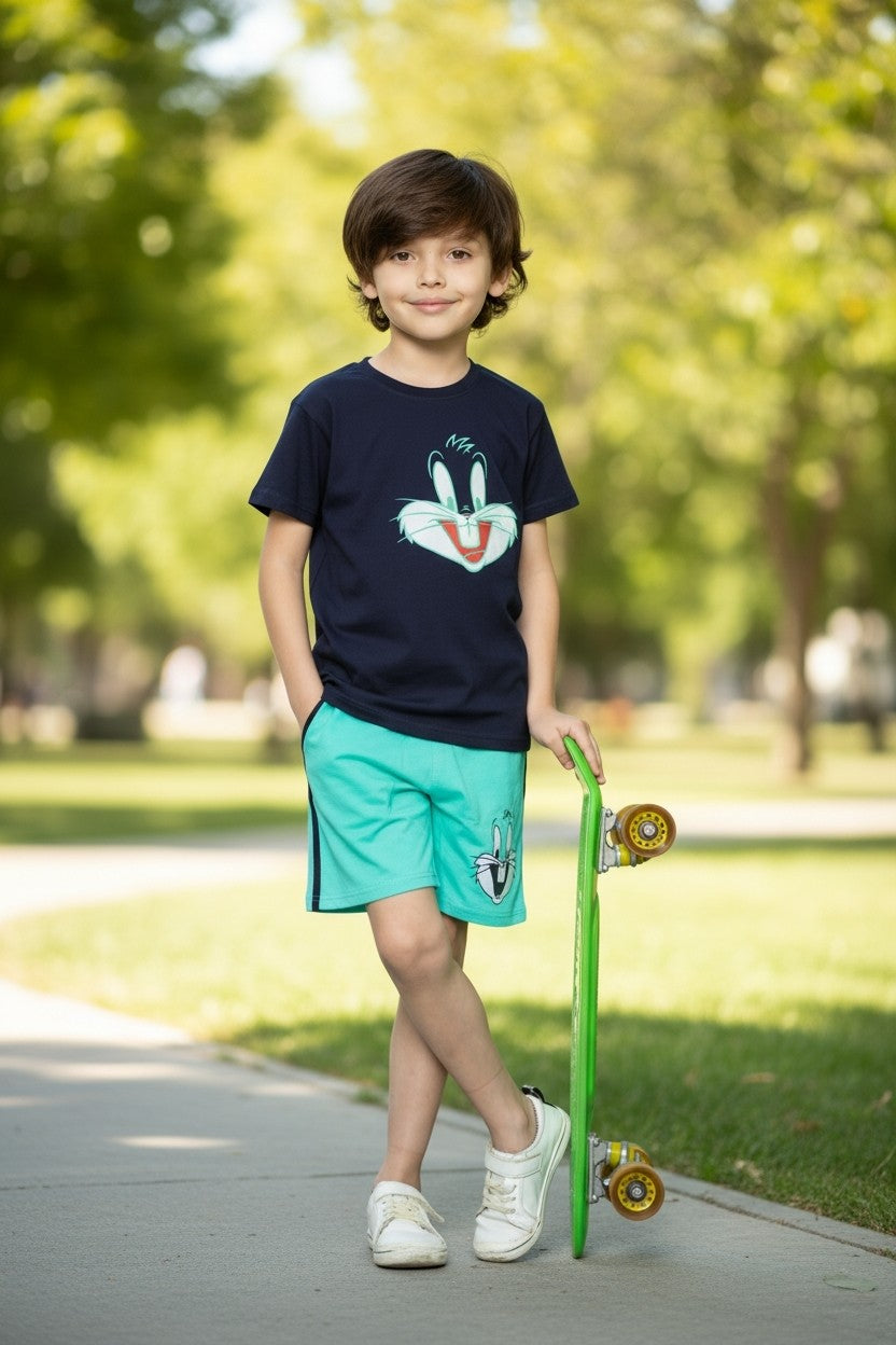 Super Comfortable Boys T-Shirt & Shorts Set – Perfect Outfit