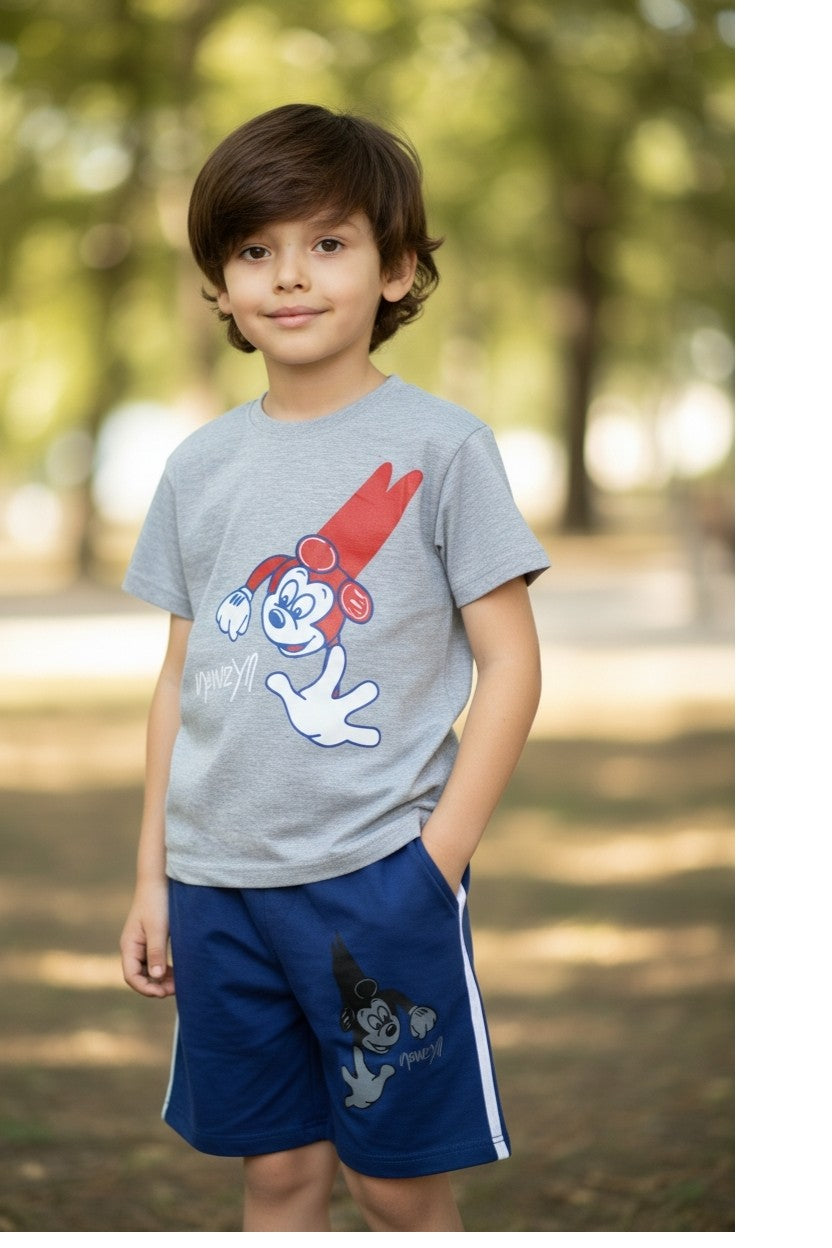 Super Comfortable Boys T-Shirt & Shorts Set – Perfect Outfit