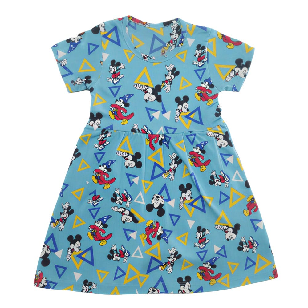 Baby Girls Frock Dress – Printed Summer Wear for Kids [pack of 3 pcs]