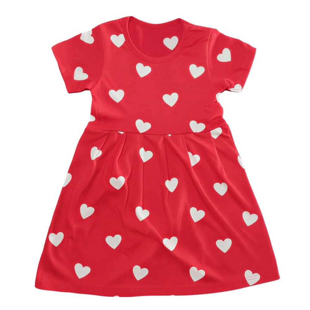 Baby Girls Frock Dress – Printed Summer Wear for Kids [pack of 3 pcs]