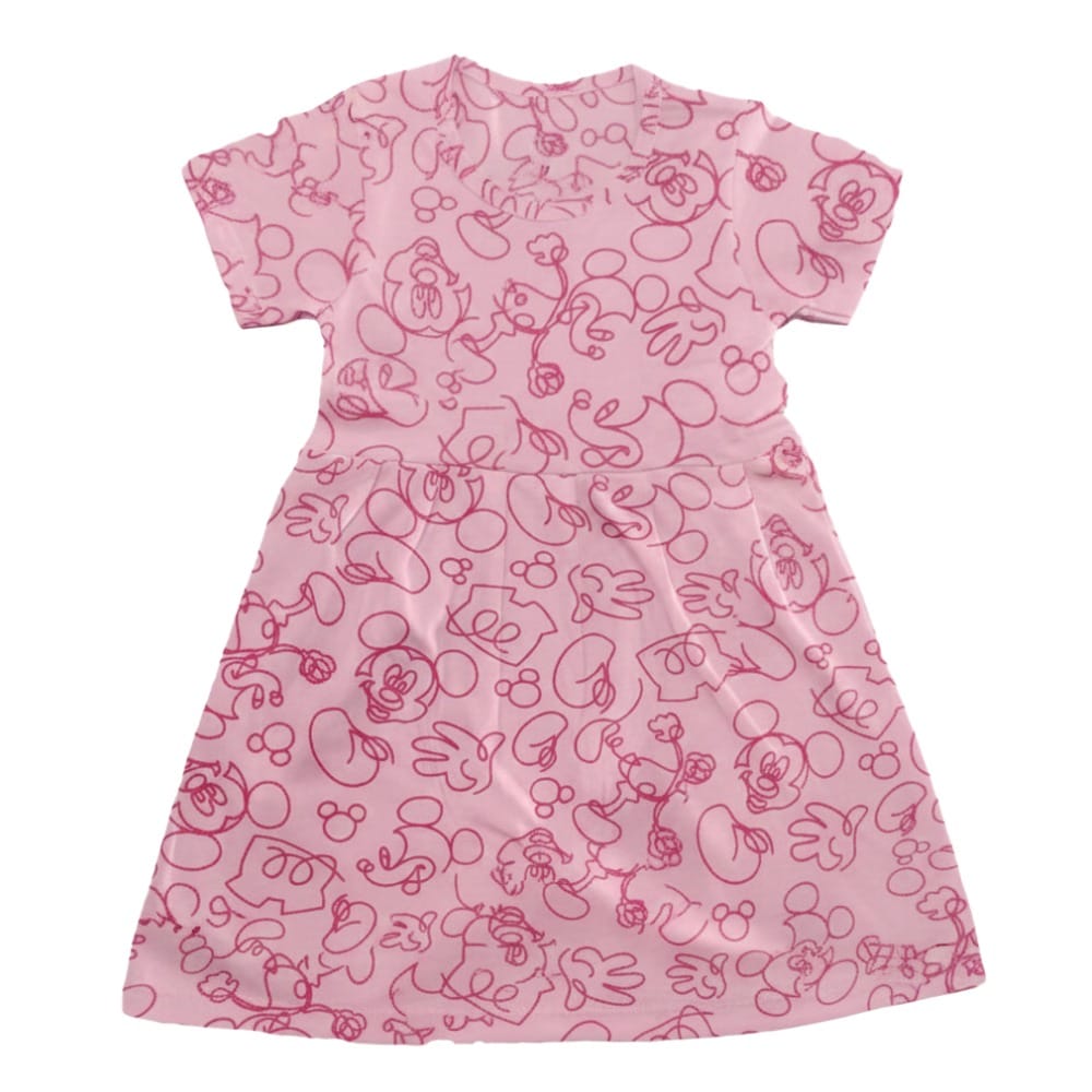 Girls Cotton Frock – Soft & Breathable Kids Dress [pack of 3 pcs]